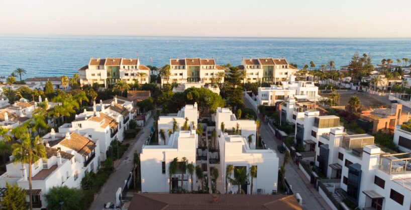 Luxurious villas in Marbella.