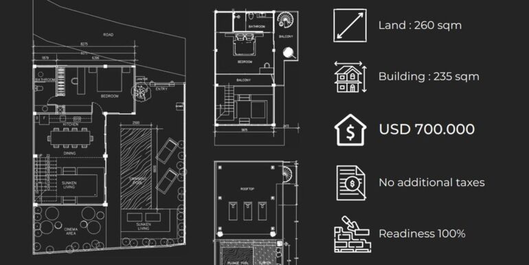 12 Baliwood I - 2 Bedroom Plan Layout