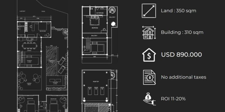 13 Baliwood I - 2 Bedroom Plan Layout