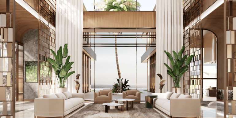 Building lobby